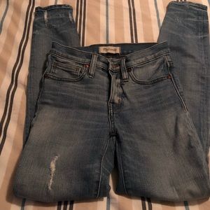 Madewell High Rise Skinny Jeans sz 23